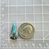 Large Sky Blue Teardrop Ithaca Peak Turquoise Dimensions