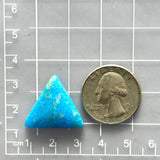 Large Sky Blue Triangle Ithaca Peak Turquoise Dimensions