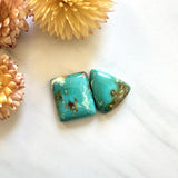 Large Sea Green Mixed Royston Turquoise, Set of 2 Background