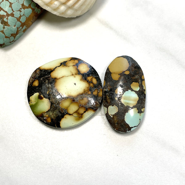 Large Mixed Mixed Treasure Mountain Turquoise, Set of 2 Background