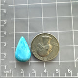 Large Sky Blue Teardrop Kingman Turquoise Dimensions