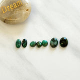 Small Mixed Mixed Crescent Lake Variscite, Set of 7 Background