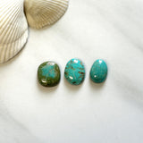 Small Sky Blue Mixed Lone Mountain Turquoise, Set of 3 Background