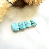 Small Sky Blue Freeform Sonora Turquoise, Set of 4 Background