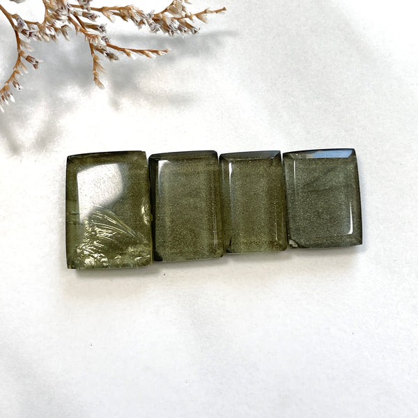 Medium Swamp Green Bar Rosarita, Set of 4 Background