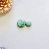 Small Mint Green Freeform Carico Lake Turquoise, Set of 2 Background