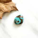 Large Sky Blue Freeform Royston Turquoise Background