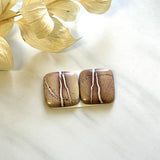 Large Red Cushion White Buffalo Dolomite, Set of 2 Background