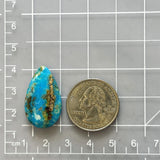 Large Ocean Blue Teardrop Ithaca Peak Turquoise Dimensions