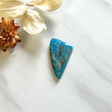 Large Sky Blue Freeform Ithaca Peak Turquoise Background