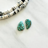 Medium Sea Green Mixed Namtso Lake Turquoise, Set of 2 Background
