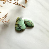 Small Mint Green Mixed Treasure Mountain Turquoise, Set of 2 Background