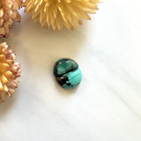 Small Bamboo Green Half Moon Bamboo Mountain Turquoise, Set of 2 Background