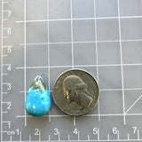 Large Sky Blue Teardrop Ithaca Peak Turquoise Dimensions