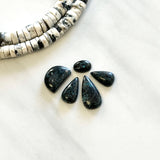 Small Ocean Blue Mixed Milky Way Turquoise, Set of 5 Background