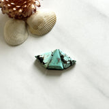 Small Mixed Triangle Treasure Mountain Turquoise, Set of 3 Background