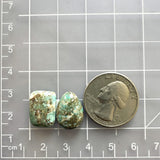 Medium Sky Blue Mixed Treasure Mountain Turquoise, Set of 2 Dimensions