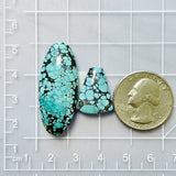 Large Ocean Blue Mixed Yungai Turquoise, Set of 2 Dimensions