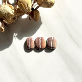 Medium Red Freeform White Buffalo Dolomite, Set of 3 Background