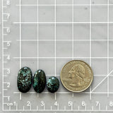 Small Ocean Blue Mixed Milky Way Turquoise, Set of 3 Dimensions