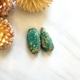 Large Sea Green Mixed Royston Turquoise, Set of 2 Background