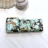 Large Sky Blue Bar Treasure Mountain Turquoise, Set of 3 Background