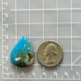 Large Sky Blue Teardrop Ithaca Peak Turquoise Dimensions