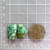 Large Mint Green Mixed Treasure Mountain Turquoise, Set of 2 Dimensions