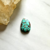 Medium Sky Blue Teardrop Yungai Turquoise Background
