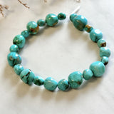 Small Sky Blue Nugget Beads Fox Turquoise Dimensions