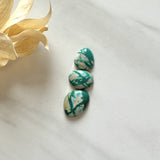 Small Mint Green Mixed Fox Turquoise, Set of 3 Background