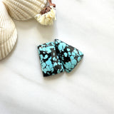 Large Sky Blue Mixed Yungai Turquoise, Set of 2 Background