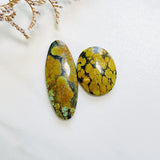 Large Earth Brown Mixed Treasure Mountain Turquoise, Set of 2 Background