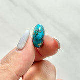 Large Sky Blue Round Ithaca Peak Turquoise
