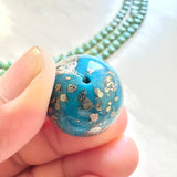Large Sky Blue Round Ithaca Peak Turquoise