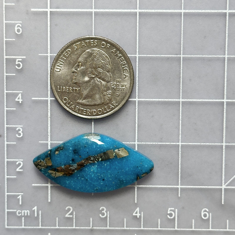 Large Ocean Blue Freeform Ithaca Peak Turquoise Dimensions