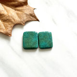 Large Deep Green Cushion Yungai Turquoise, Set of 2 Background