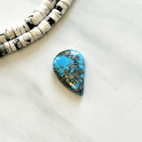 Large Sky Blue Teardrop Ithaca Peak Turquoise Background