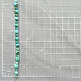 Sky Blue Fox Turquoise Nugget Beads Dimensions
