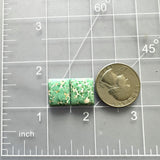 Medium Mint Green Square Namtso Lake Turquoise, Set of 2 Dimensions