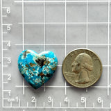 Large Sky Blue Heart Ithaca Peak Turquoise Dimensions