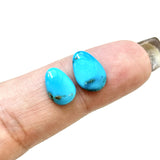 Small Sky Blue Mixed Sleeping Beauty Turquoise, Set of 2 Background