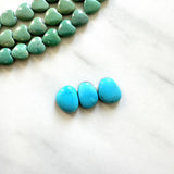 Small Sky Blue Freeform Sleeping Beauty Turquoise, Set of 3 Background