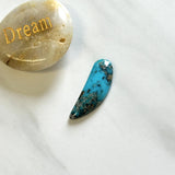 Large Ocean Blue Freeform Ithaca Peak Turquoise Background