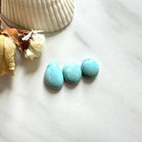 Small Faint Blue Mixed Sonora Turquoise, Set of 3 Background