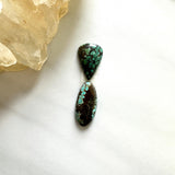 Small Sky Blue Mixed Yungai Turquoise, Set of 2 Background