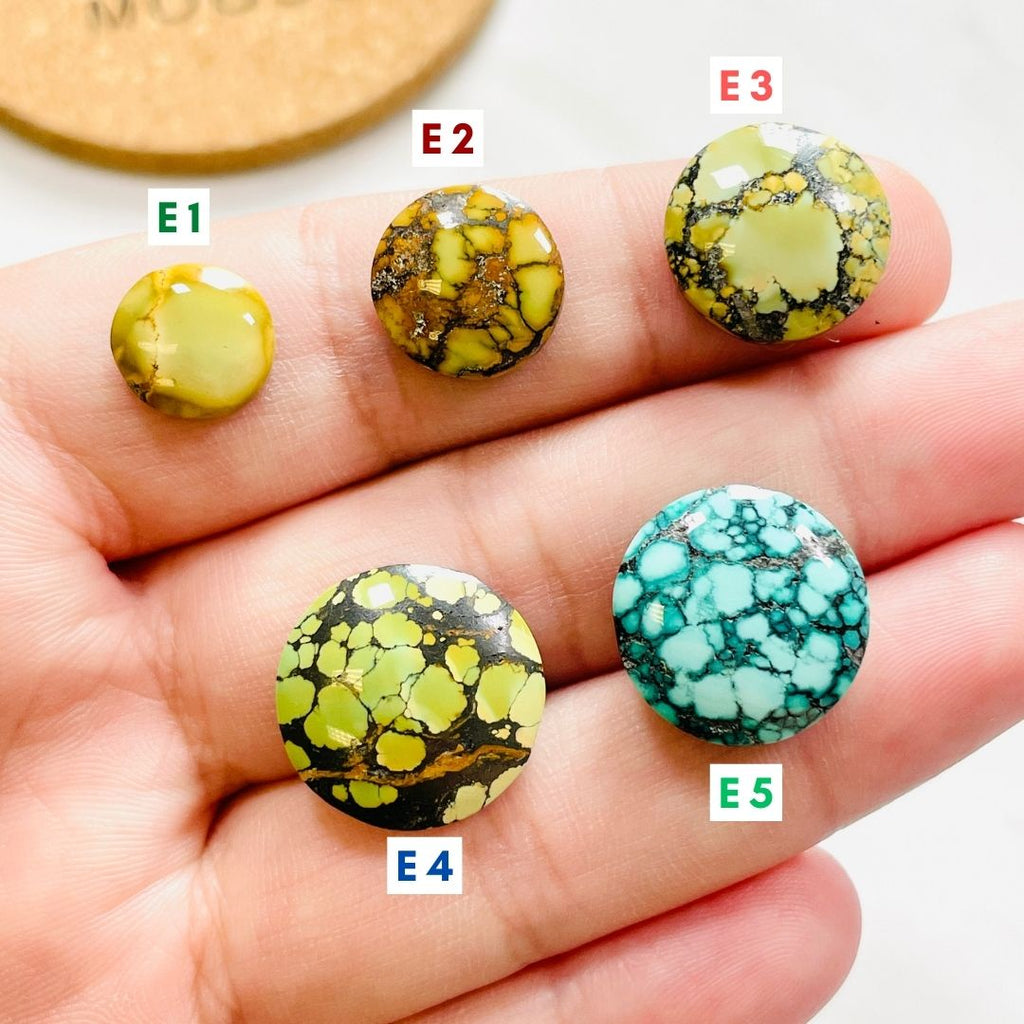 2. Small Round Treasure Mountain - 072124 – Turquoise Moose