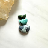 Small Mixed Half Moon Mixed Turquoise, Set of 3 Background