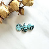 Small Sky Blue Mixed Yungai Turquoise, Set of 3 Background