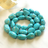 Sky Blue Sleeping Beauty Turquoise Nugget Beads Dimensions